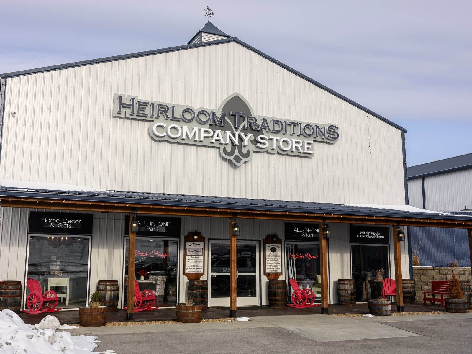 The Heirloom Traditions Company Store in Taylorsville, Kentucky